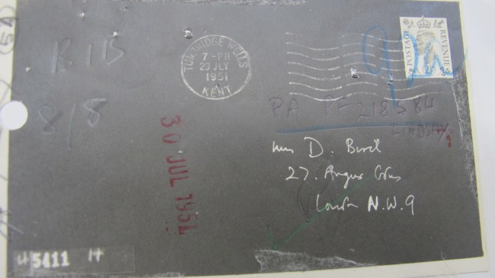 Jack Lindsay Mi5 Intercepted Letter Envelope