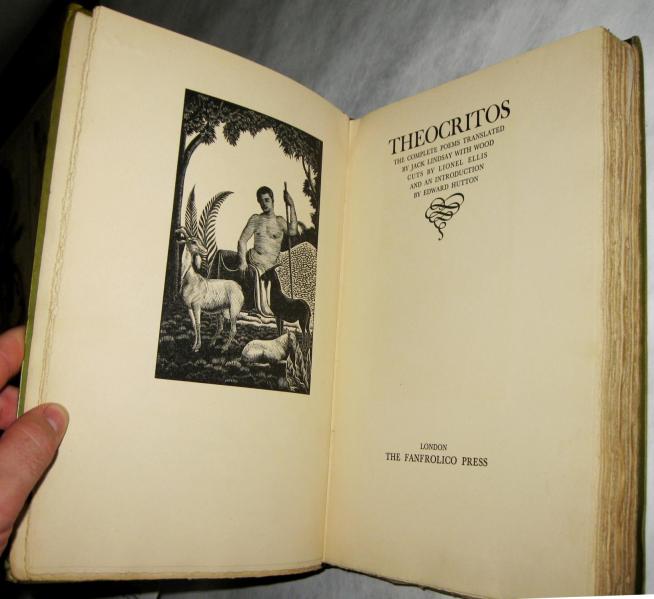 Theocritus by Jack Lindsay